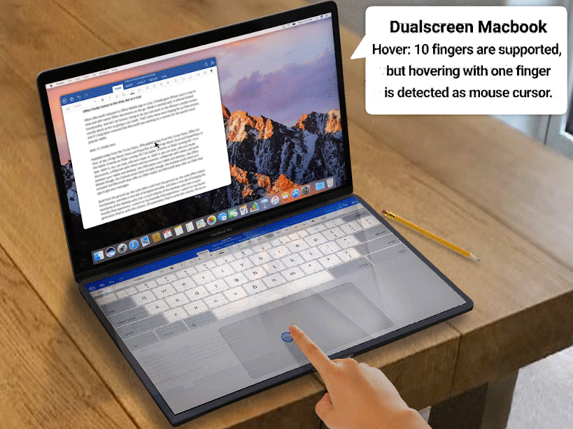 Dual-Screen laptops with Hover & Tactile Feedback are more intuitive, Inclusive, productive, and user-friendly.